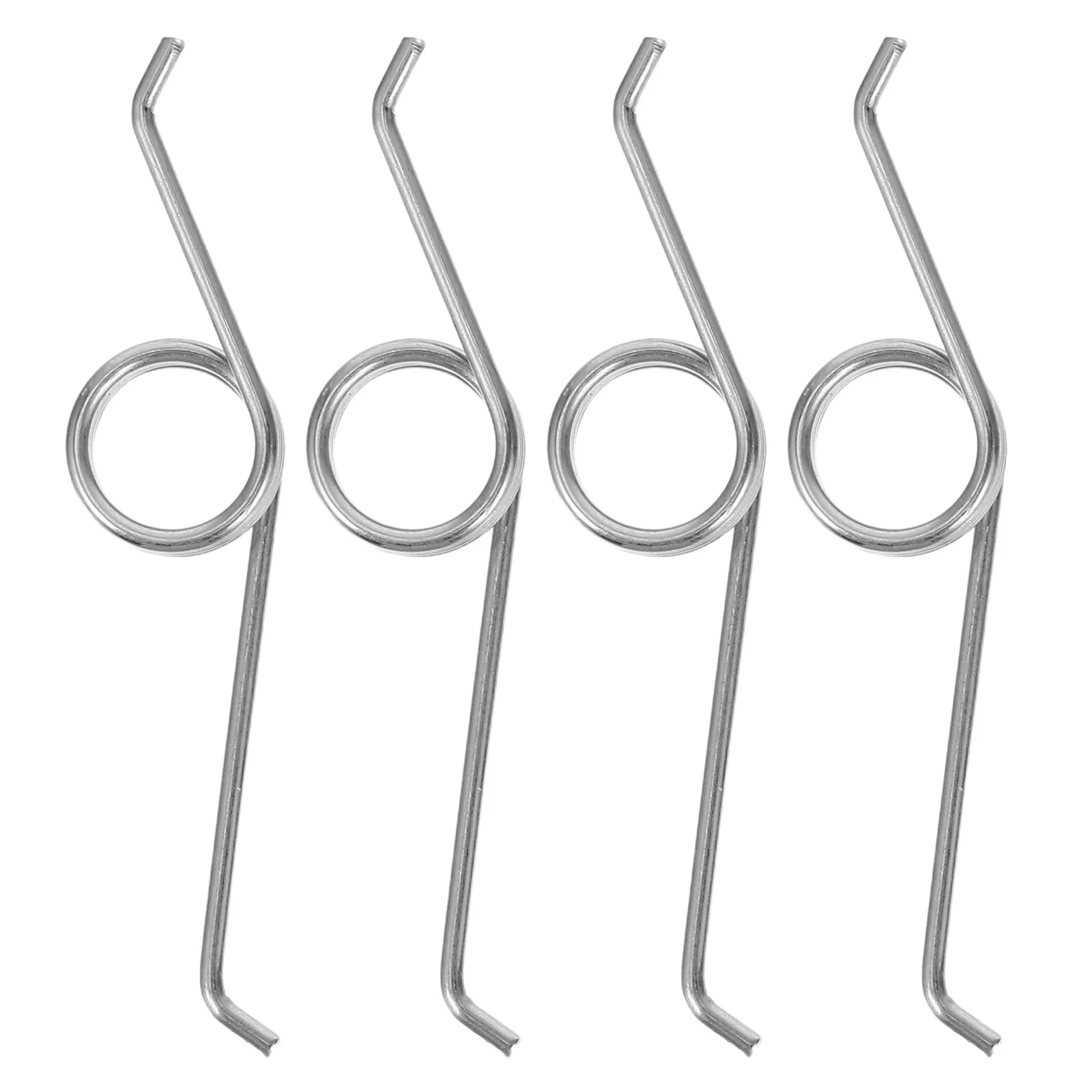 

4Pcs Torsional Springs for Trash Can Lids Reliable Mechanism for Smooth Operation Trash Can Spring Bin Lid Replacement