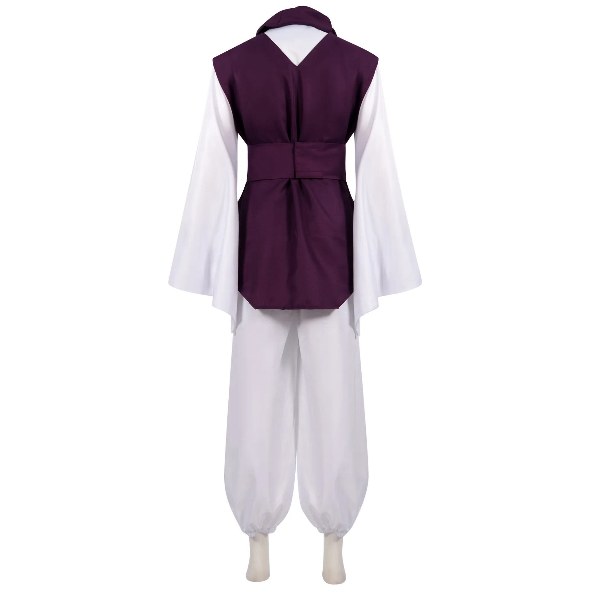 Jujutsu JJK Manga Anime Choso Cosplay Costume Purple Vest Neck Gaiter Belt White Elastic Pants Top Gift