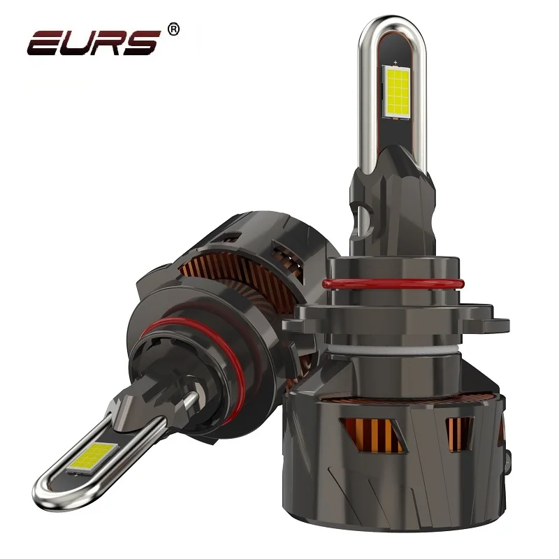 

EURS 2PCS V39 H7 LED H8 H11 HB4 9006 HB3 9005 H4 Светодиодная противотуманная фара автомобиля 6500K Canbus Автоматическая светодиодная лампа для фар 12 В