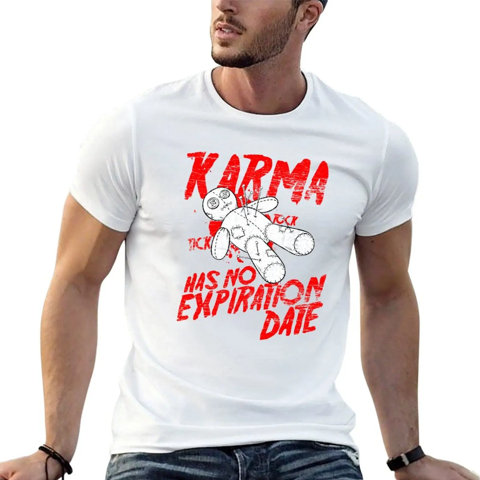 5 Star Voodoo Doll Karma Has No Expiration Date For Size S To 5xl Made In Usa T-Shirt