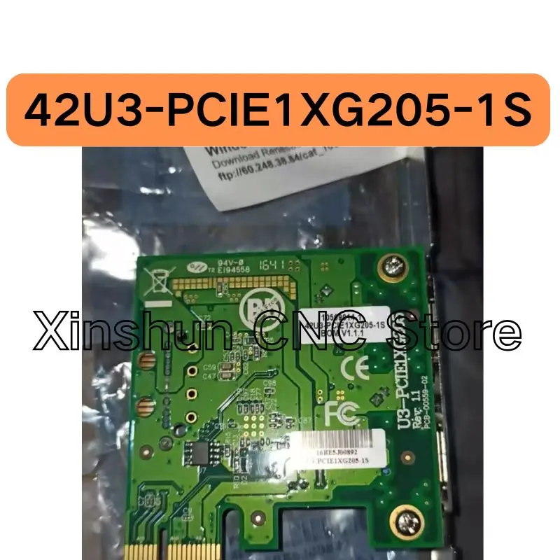 New 42U3-PCIE1XG205-1S Two Channel USB Industrial Camera Image Acquisition Card Expansion Card Fast Shipping