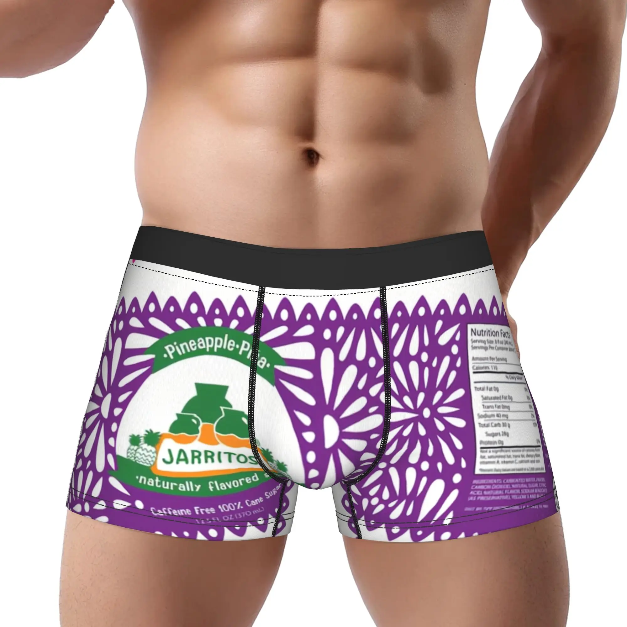 

jJarritos Lace Label Flavor Lineup jJarritos Underpants Homme Panties Man Underwear Ventilate Shorts Boxer Briefs