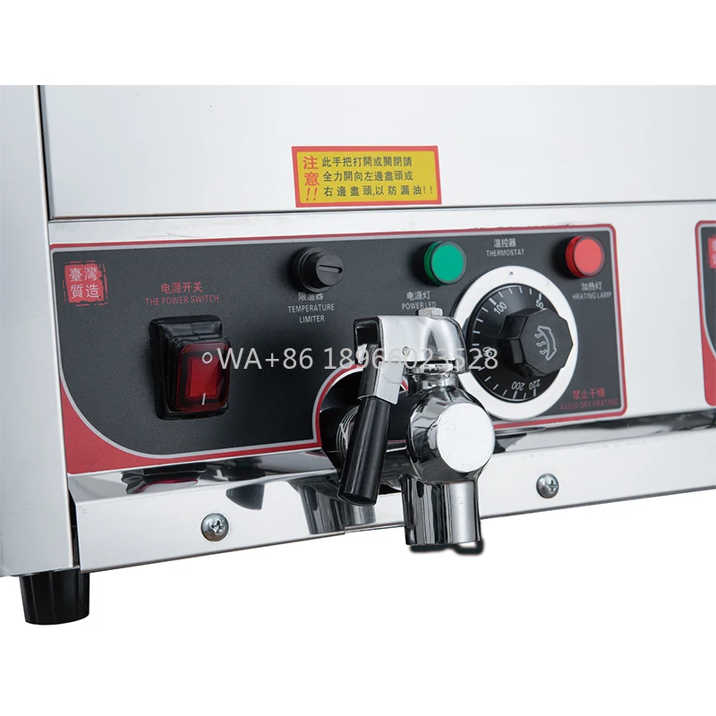 

ot Dog Donuts Potato Chips Deep Fries Fryer Machine Industrial Ventless Oil Free Electric H