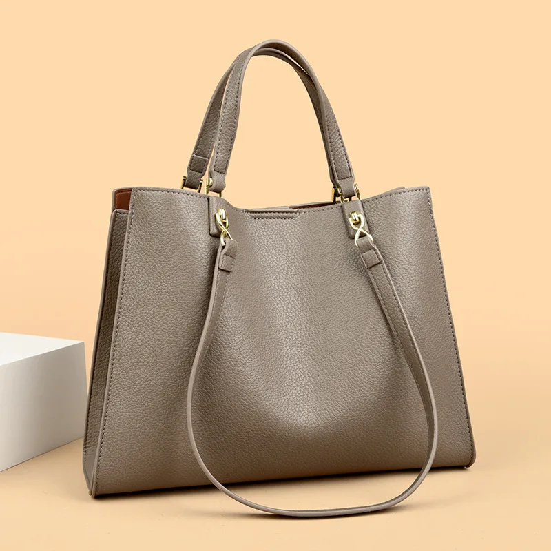 Luxury Designer Women Handbag large capacity pu Leather ladies Shoulder Crossbody bags commute big Totes Shopping briefcase