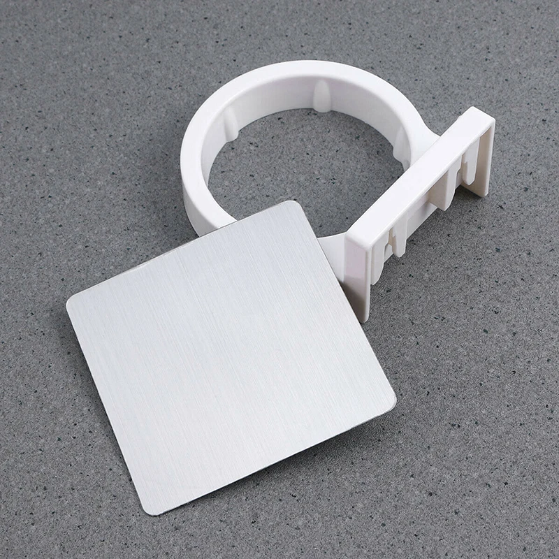 1 قطعة قطر 8.9 سنتيمتر الحائط مجفف الشعر حامل ABS الحمام الجرف تخزين مجفف شعر حامل الرف المنظم ل مجفف شعر