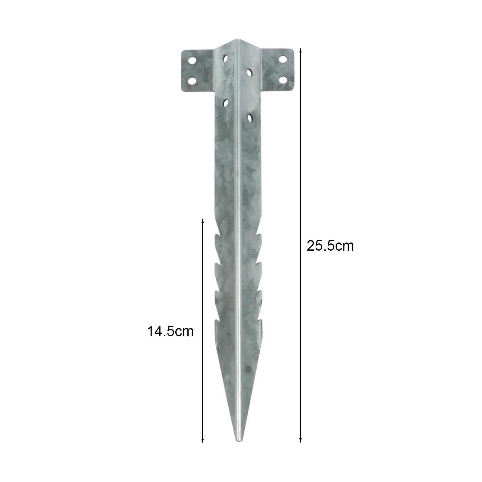 Easy Installation Screws As Shown Railway Sleeper Brackets Serrated Design Stable Support System Various Gardening Applications
