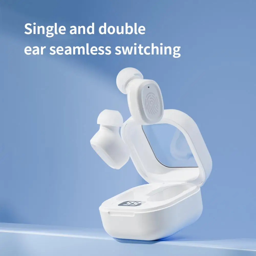 Гарнитура By18 Tws с сенсорным управлением и шумоподавлением, 5,3 басов, светодиодный дисплей для наушников