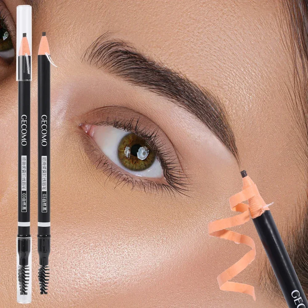 EyeblogugPays l-Maquillage de forme de contour imperméable, Microblading, Rehausseur de tatouage, Longue durée, Noir, Marron, Cosmétiques