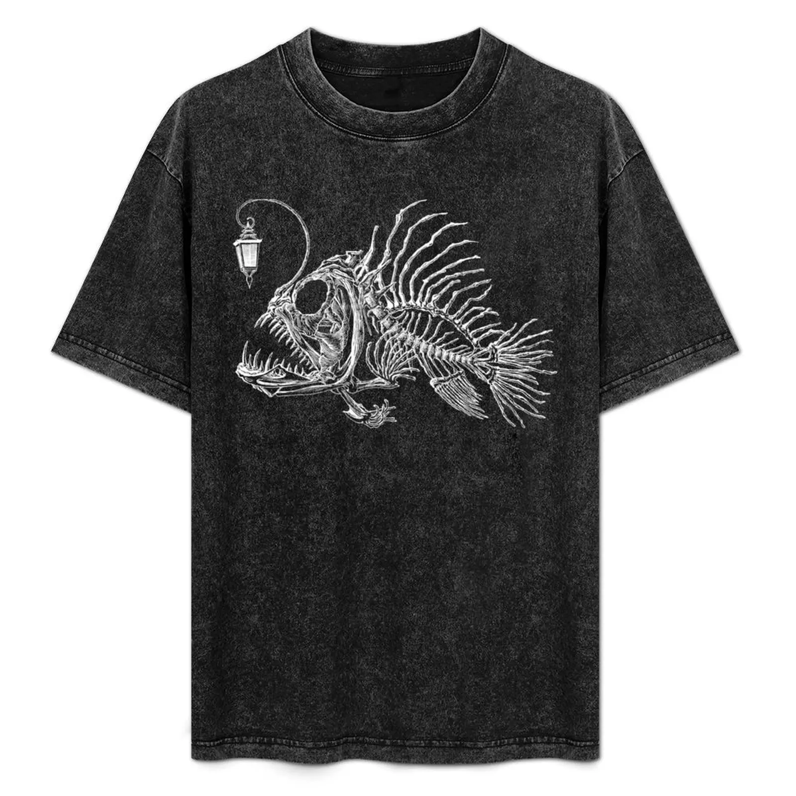 Angus The Anglerfish T-Shirt shirts graphic croswit shirt man korean fashion luxury clothing labubu men tshirt