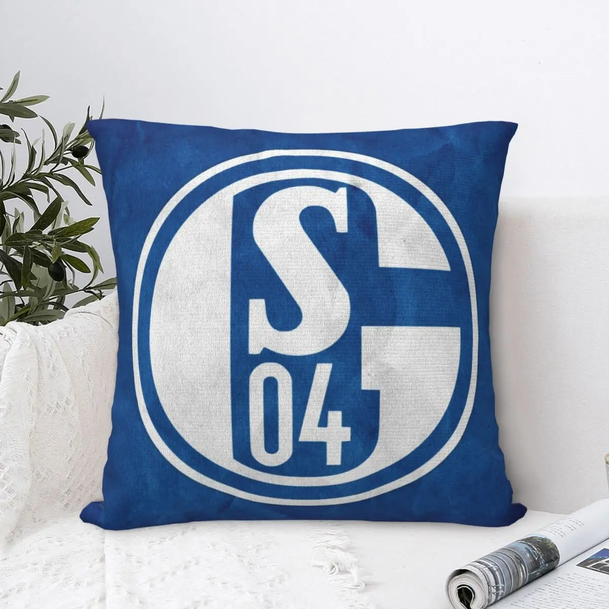 

Schalke 04 Square Pillow Case for Sofa Throw Pillow