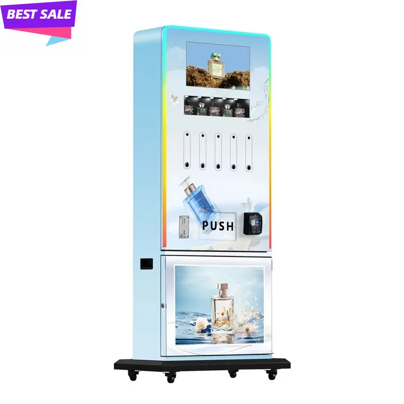 Suitable for Bars and Restaurants Standing Perfume Spray Vending Machines Sample Perfume Dispense Machine Customized