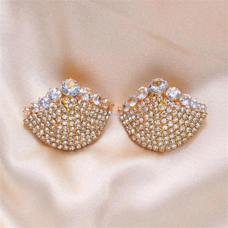 L5yb Rhinestons Shell Covers for Night Out Crystal Pasties Basties Brasties