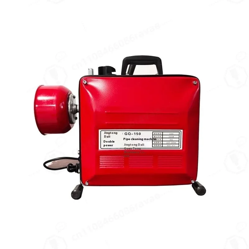 150 Electric Pipe Dredging Machine Sewer Dredger Toilet Floor Drain Dredging Cleaning Home Water Channel Tools Toilet Dredge