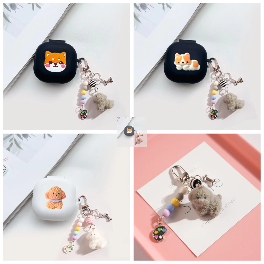 Funny dog Case For JBL LIVE PRO+ /Pro 2 TWS/pro Plus Case Silicone Earphone Accessories Cover