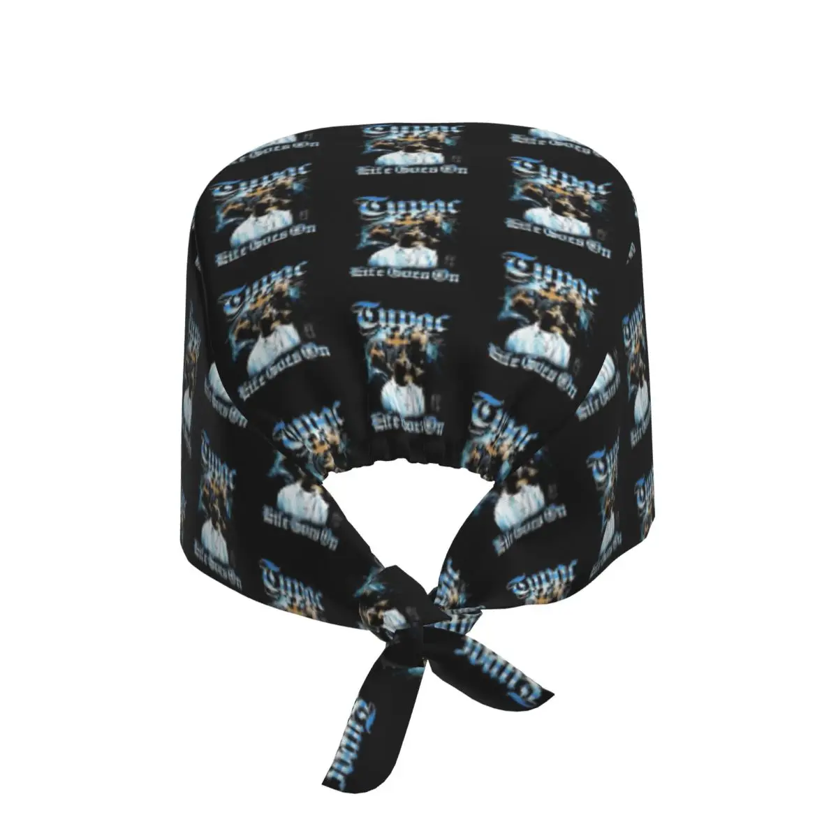 Rapper Tupac Shakur 2Pac Makaveli Cleaning Working Cap Comfortable Unisex Scrub Cap Surgicals Hat Nurse Scrubs Hat For Dentist