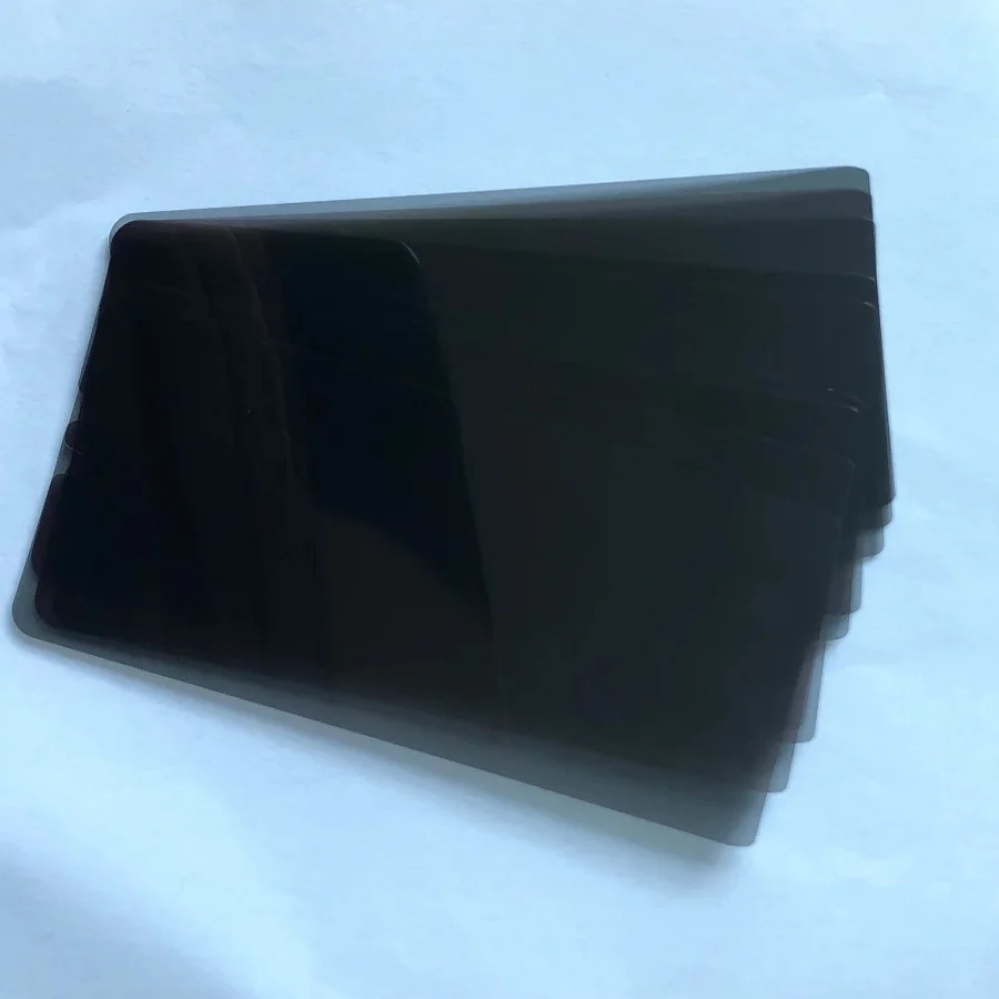 10 sztuk ekran LCD polaryzator Film do Samsung Galaxy A32 A22 A52 A72 A12 S20fe A02 A42 M51 wyświetlacz polaryzacyjny arkusz wymiana