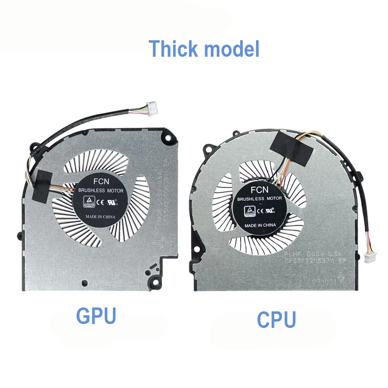 New Original Laptop CPU GPU Cooling Fan For Machenike 911MT ME PLUS 911ST T58-V Z7M-CT5NA CT7NK