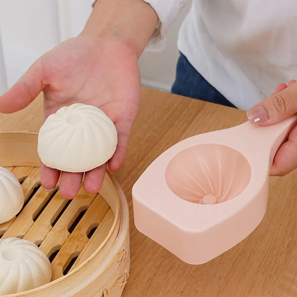 Bun Maker Mold Steamed Stuffed Bun Maker Non Stick Dumpling Baozi Maker Pastry Dough Press Tool Easy Release Kitchen Accessories