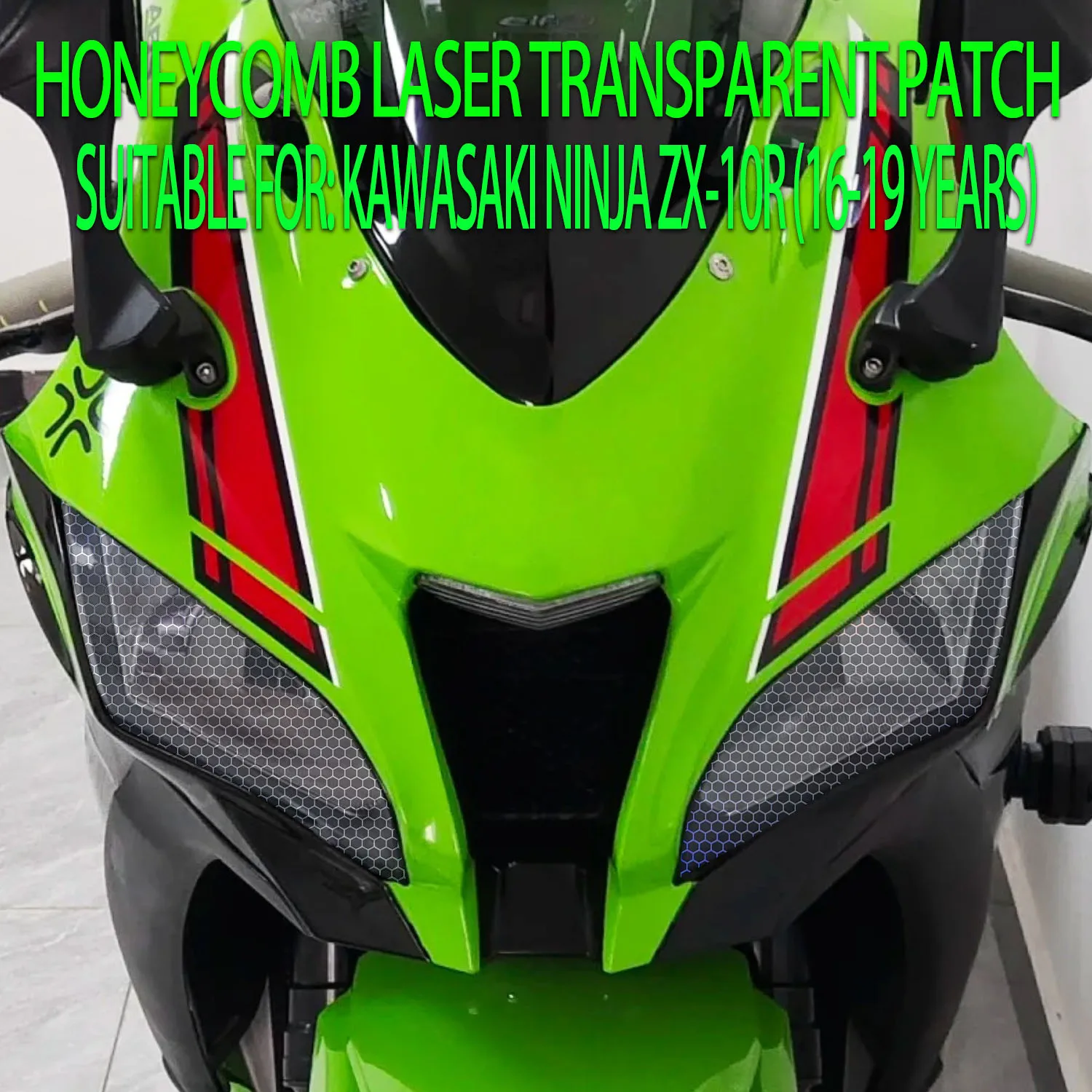 

Для Kawasaki KAWASAKI ZX-6R NINJA636 09-18 лет фара сотовая лазерная защита света