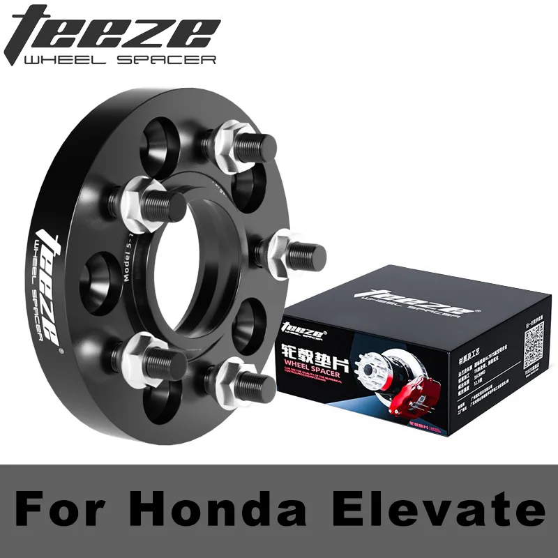 

For Honda Elevate Wheel Spacers 5x114.3 Hubcentric 64.1mm M12X1.5 Widening Aluminum Adapter Separadores Accessories 1piece