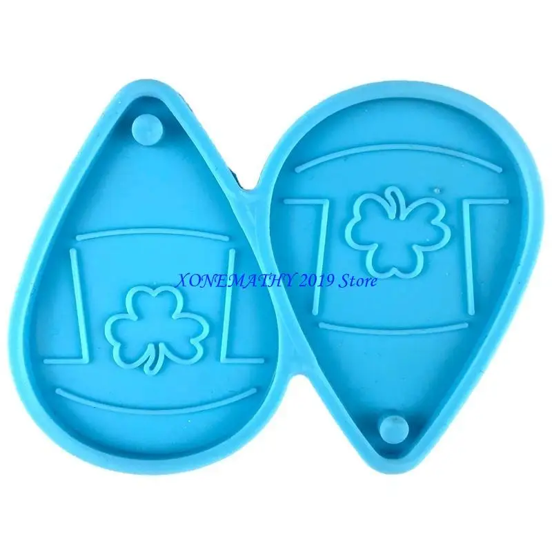 

F42F Clover Силиконовая плесень в форме клеветы в форме формы формы для формы для водяной формы для водяной платы