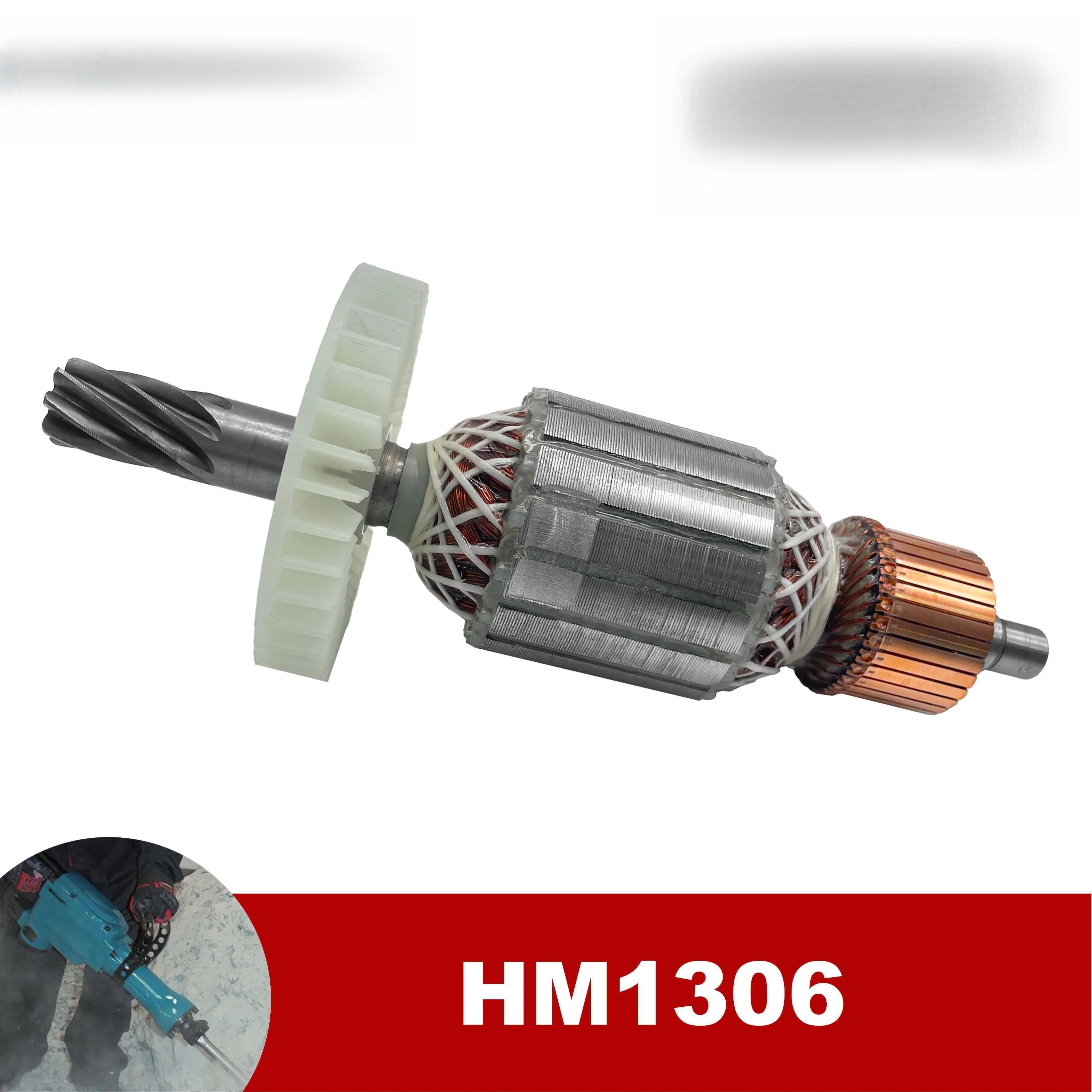 

Анкер ротора якоря AC220V-240V Деталь HM1306 Замена ударной дрели Модель 517773-3