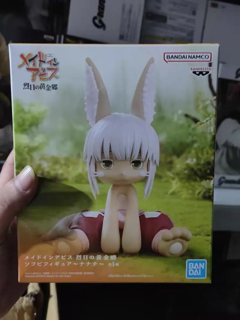 재고 있음 오리지널 반다이 반프레스토 메이드 인 어비스 포트 미티 나나치 애니메이션 액션 피규어 모델 장난감 데스크탑 장식품 수집 선물