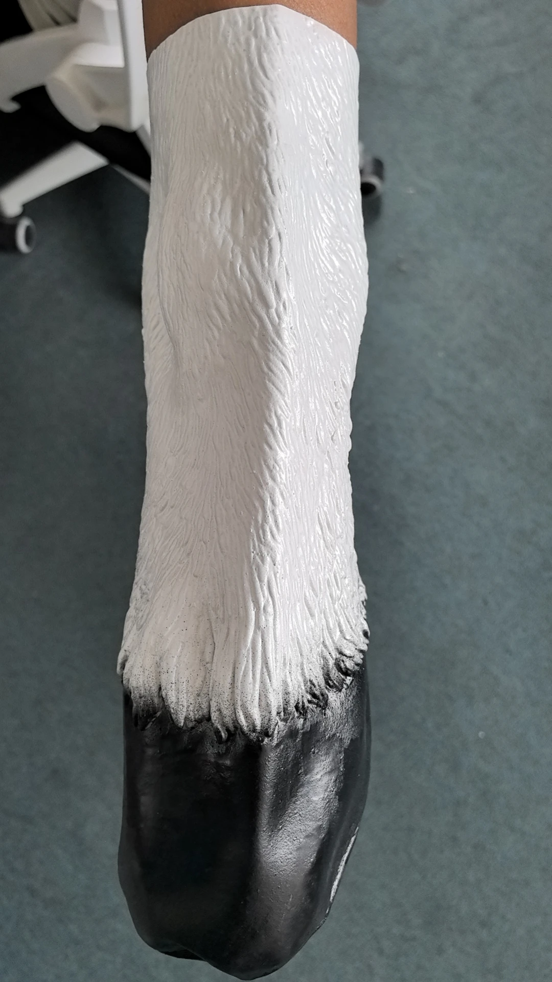 Halloween Party Costume Prop Adult Cosplay Latex Unicorn Gloves Crazy Hooves Silicone Horse Foot Fancy Dress Party Mask w magazynie — zdjęcie 4