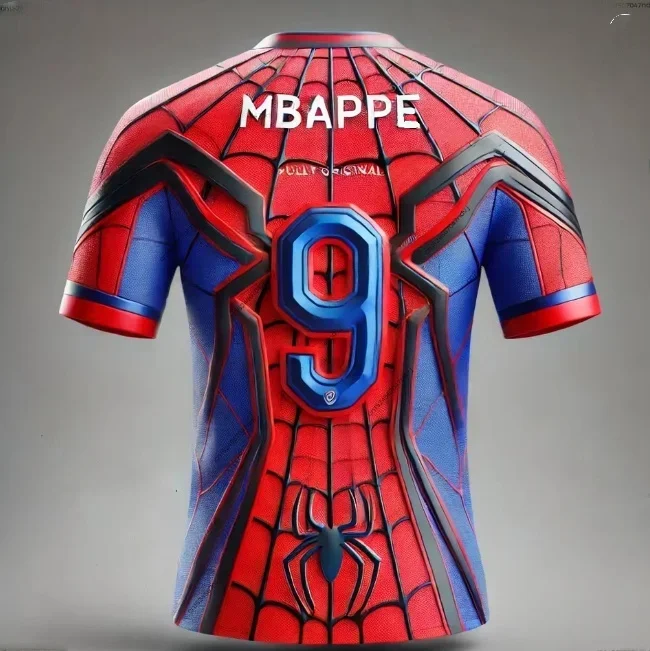 الرجل العنكبوت ثلاثية الأبعاد مطبوعة قصيرة الأكمام تي شيرت بدلة تدريب ملابس رياضية كاجوال الأولاد كرة القدم جيرسي مارفل الأطفال تي شيرت #1