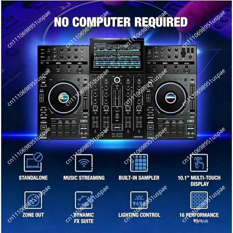 Kontroler DJ Denon Prime 4 Plu – Stream Deck recenzja i cena