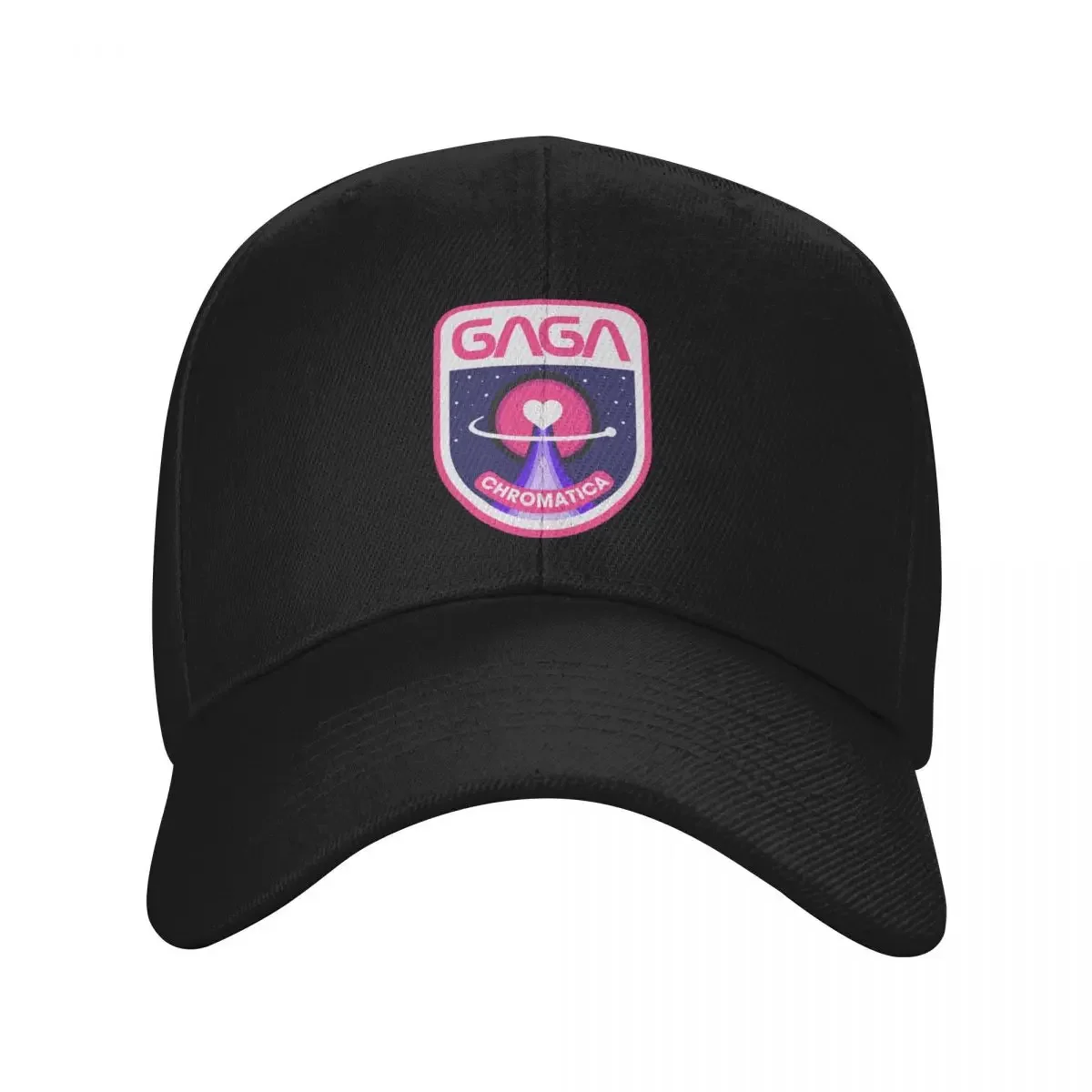 

Lady Gaga Chromatica Mission Patch Baseball Cap Hat Luxury Brand Sports Cap Designer Hat Unique hats Caps For Men Women's