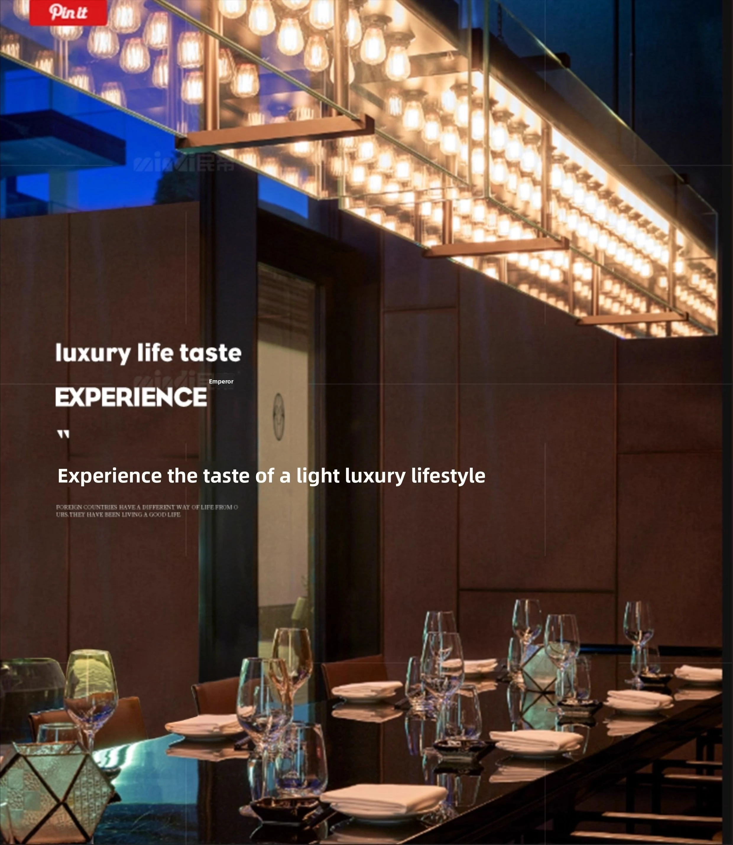 Modern Rectangular Glass Box Linear Chandelier Industrial Multi Bulb Pendant Light for Dining Room Kitchen Island Restaurant