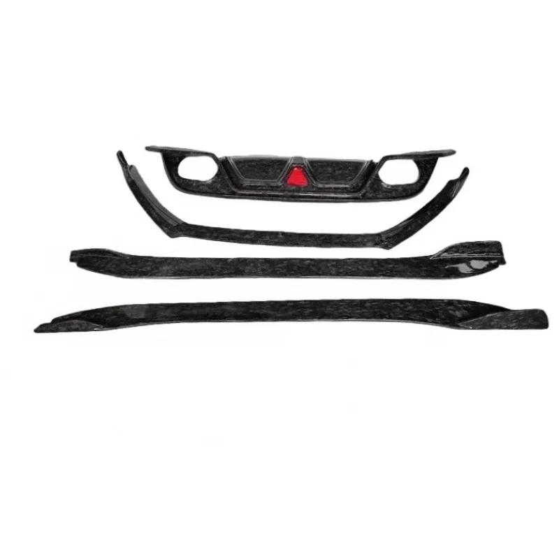 

Premium Accessories Used 2013-2016 Styling Body Kit Forged Pattern Lip Spoiler Car Front S Durable