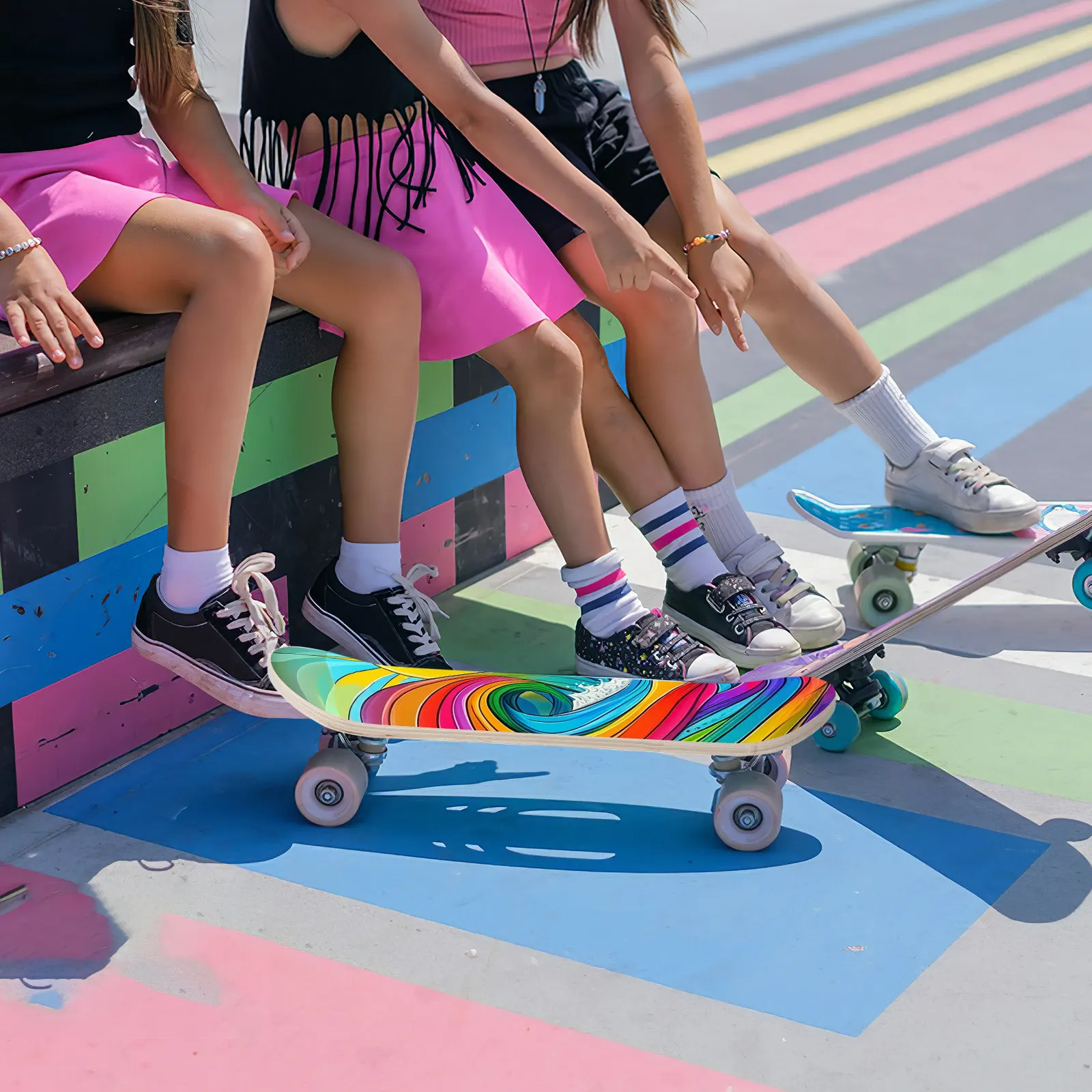 2pcs-blank-skateboard-deck-unpainted-wood-diy-for-beginners-teens-graffiti-supply-painting-drawing-skateboard-unfinished