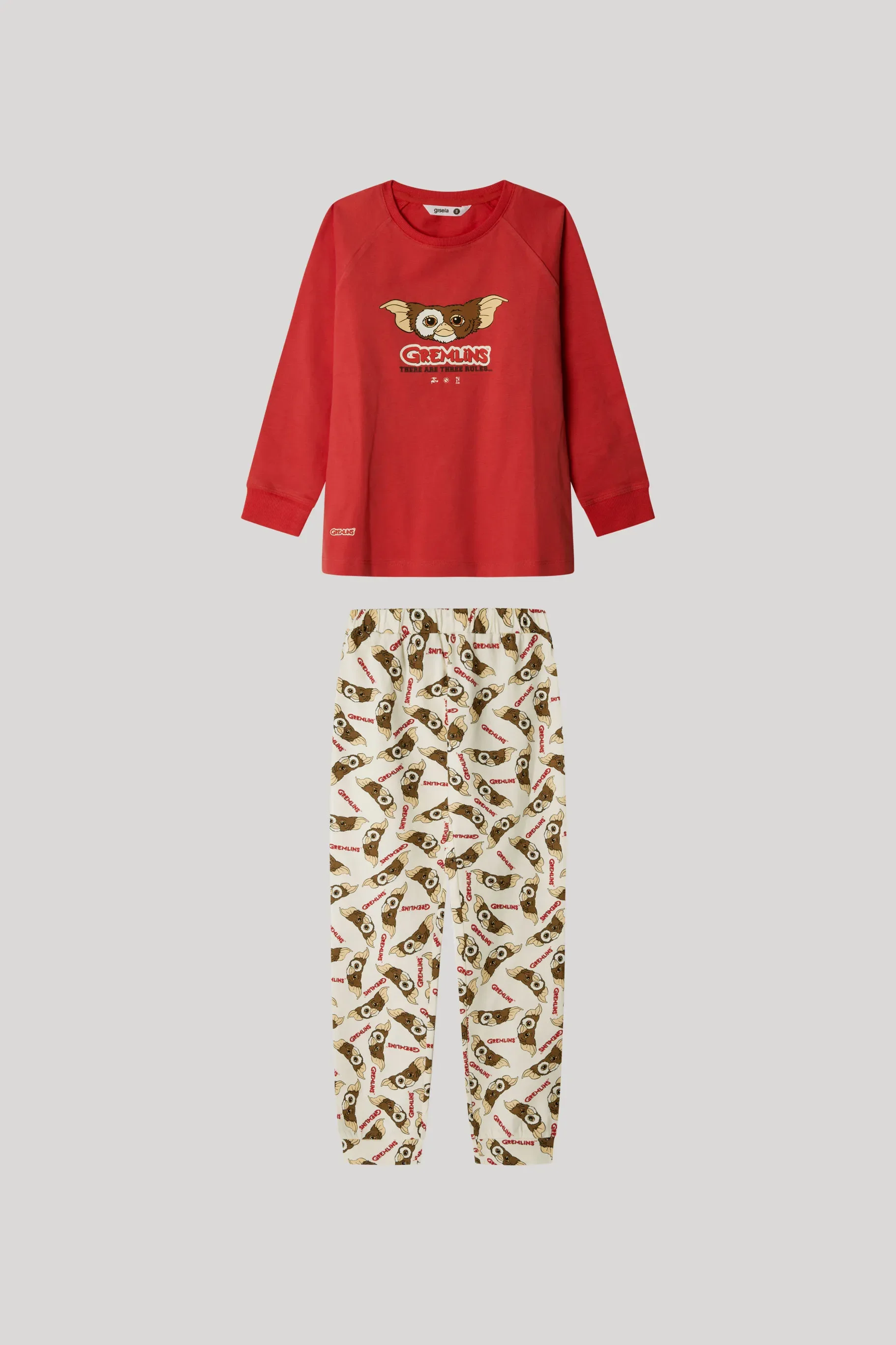 Gisela - unisex family time children's pajamas in gremlins cotton #3