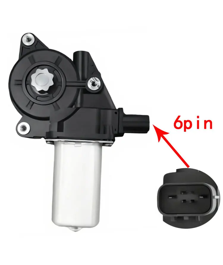 6Pin Power Window Lifter Motor Compatible with Honda CR-V 2007-2011 Accord 08-13 City 08-14 4 Doors OE 72250-SWA-A01 72710SWAA01