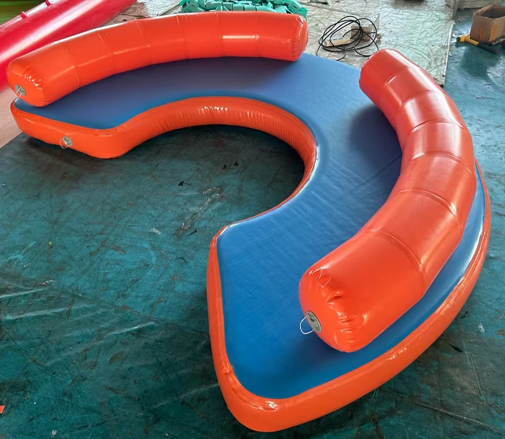 

Summer Leisure Water Floating Island Inflatable Dock Platform for Party Holiday