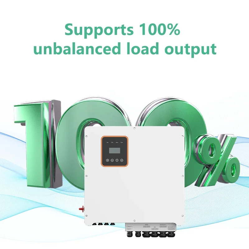 ZM 10kw 12kw hybrid solar inverter Three-phase solar inverter 8000w with Mppt charge controller image 4