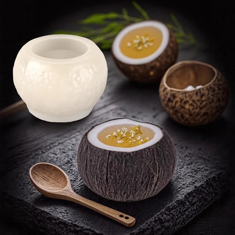 3D 시뮬레이션 코코넛 실리콘 몰드 아로마테라피 캔들  - Soap Making Organic 리뷰 및 가격