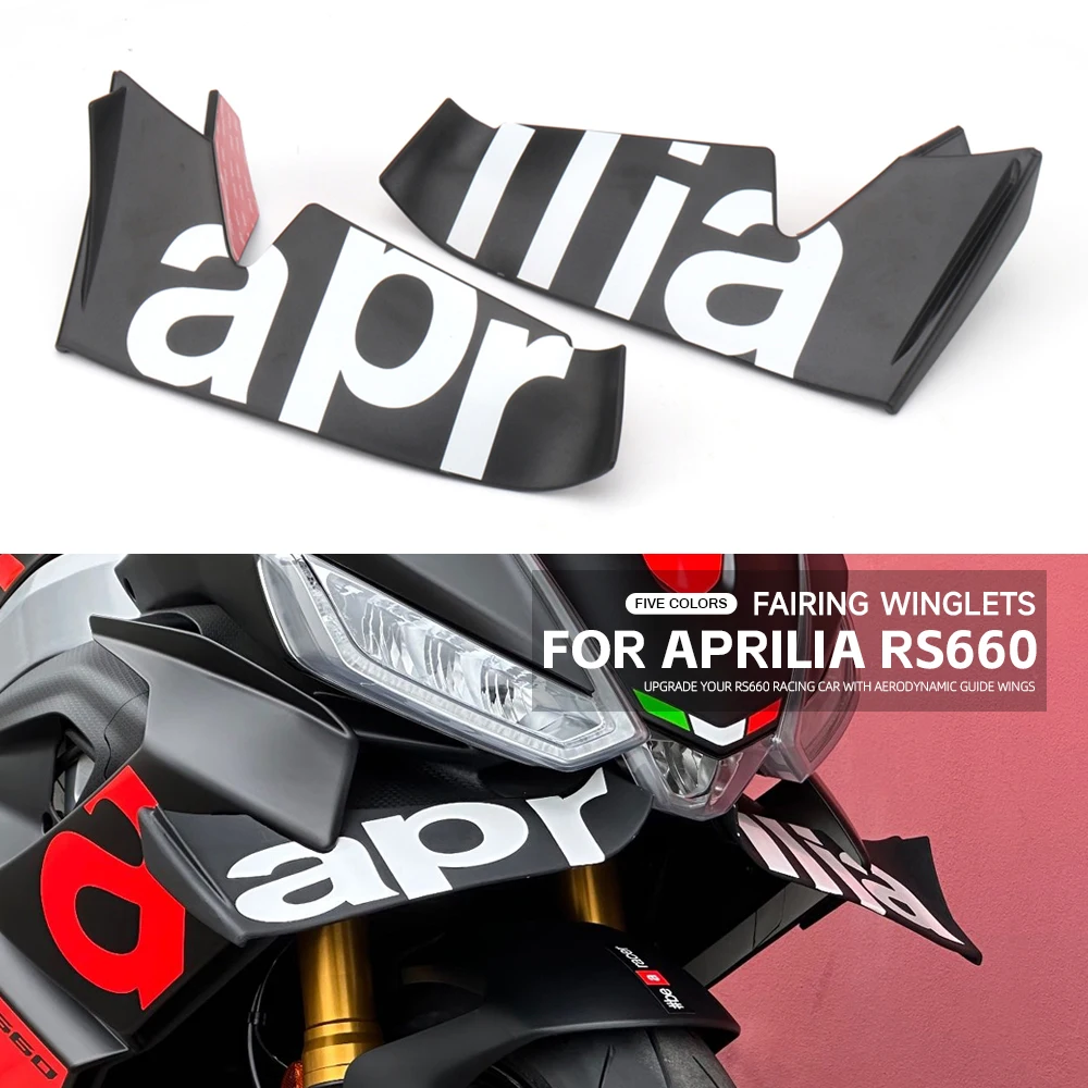 

Новый для Aprilia RS 660 rs660 rs 660, лобовое стекло мотоцикла, обтекатель крыла, передний аэродинамический спойлер RS660, крылышко