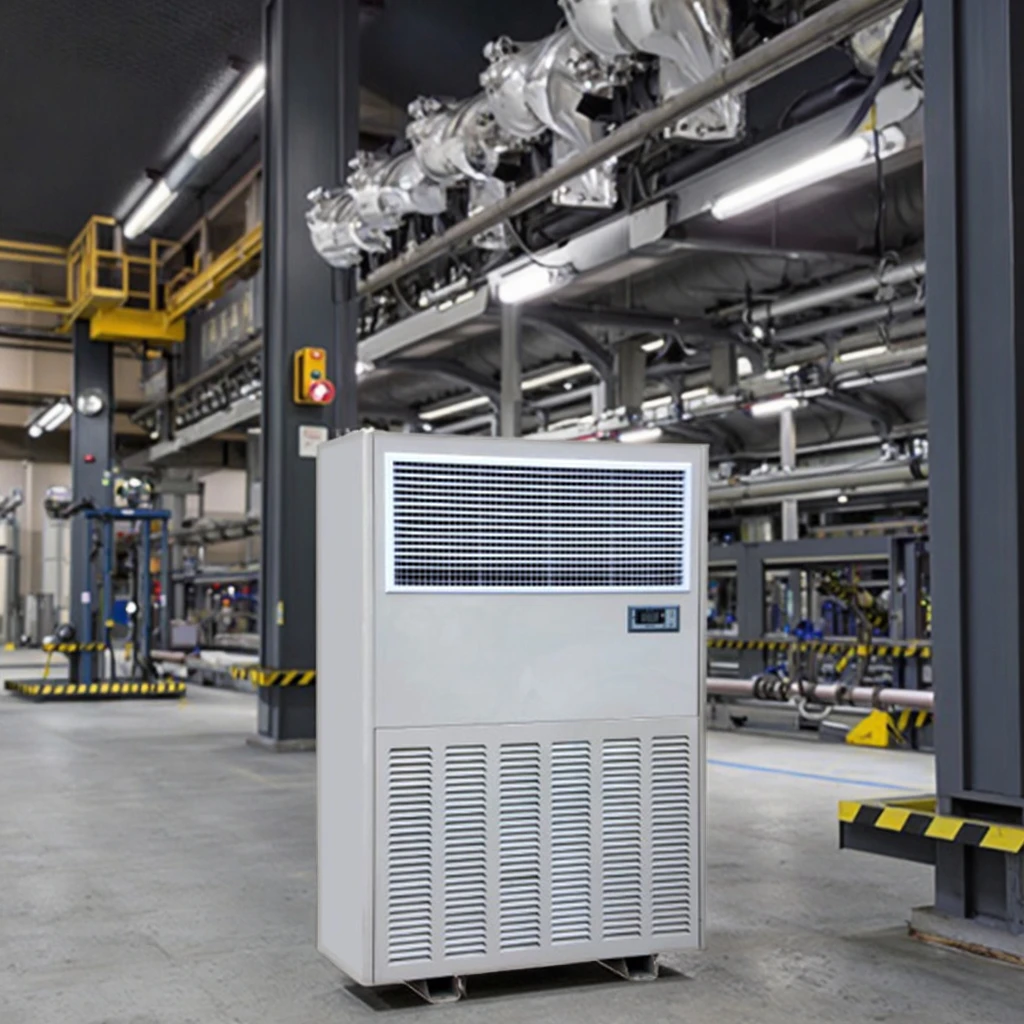Commercial Air Drying Dehumidifier Auto Defrosting for Industrial Use SCF-8.8L for Chemical Industry Basements New Condition