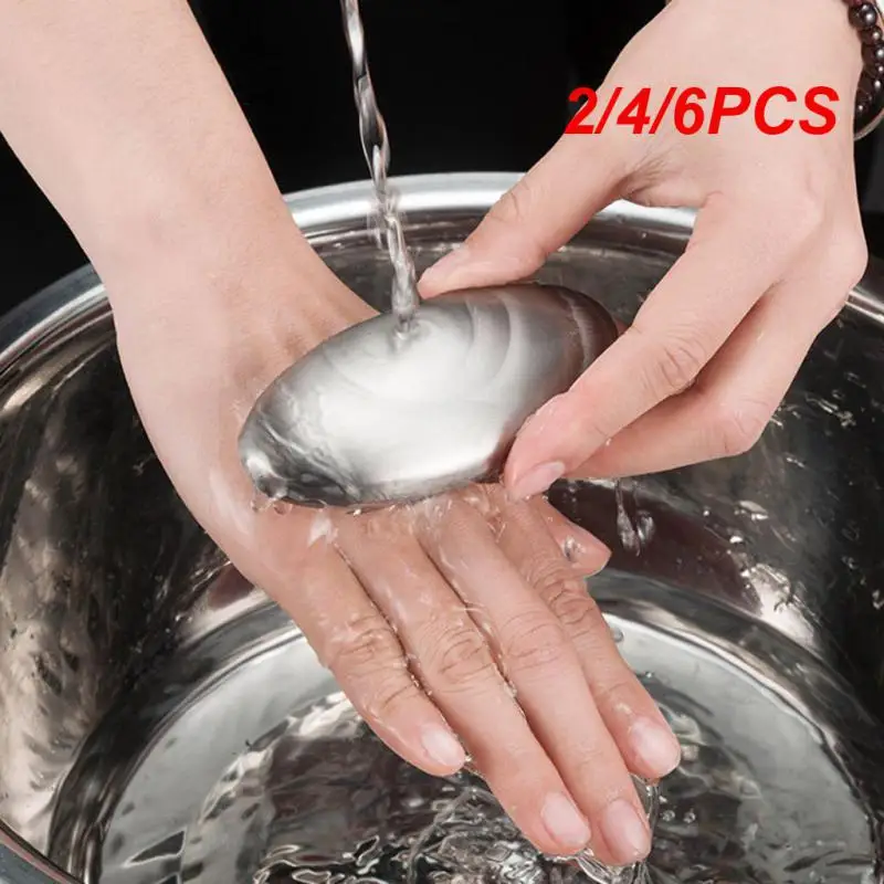 2/4/6PCS Odor Remover Removes Stubborn Odors Revolutionary Best Soap For Removing Onion Smell Food Popular Stainless Steel