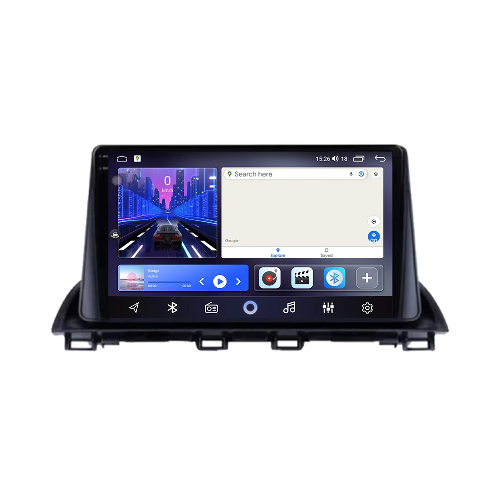 Voor Mazda 3 Axela 2014-2019 Mazda CX-4 CX4 2016-2018 Autoradio Android Auto GPS Navigatie multimedia Video Player Geen DVD - afbeelding 2