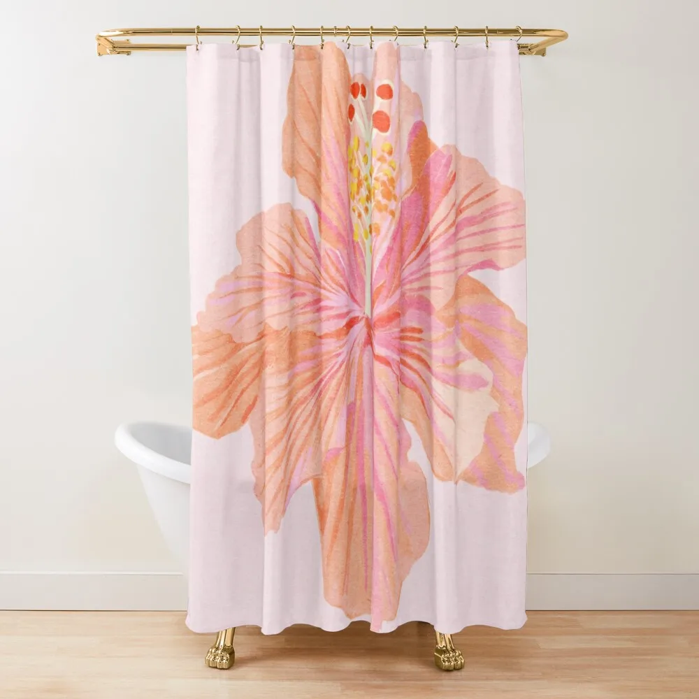 

Hibiscus Flower Shower Curtain Shower Set For Bathroom Bathroom And Shower Products Anime Bathroom Curtain