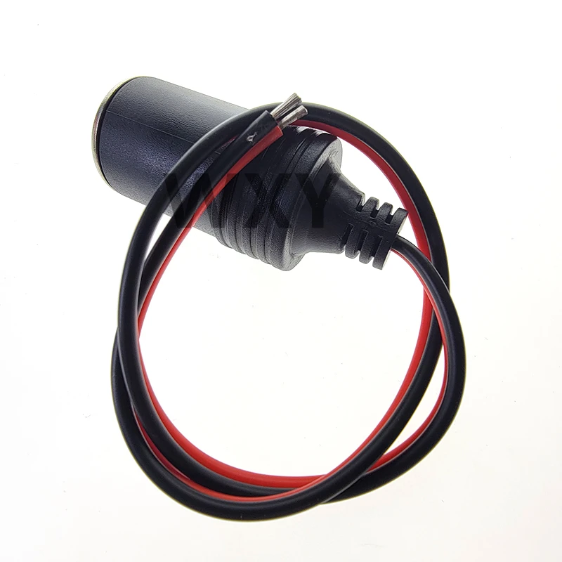 1pcs 12v 18A Max.120W Female Car Cigarette Lighter Charger Cable Female Socket Connector
