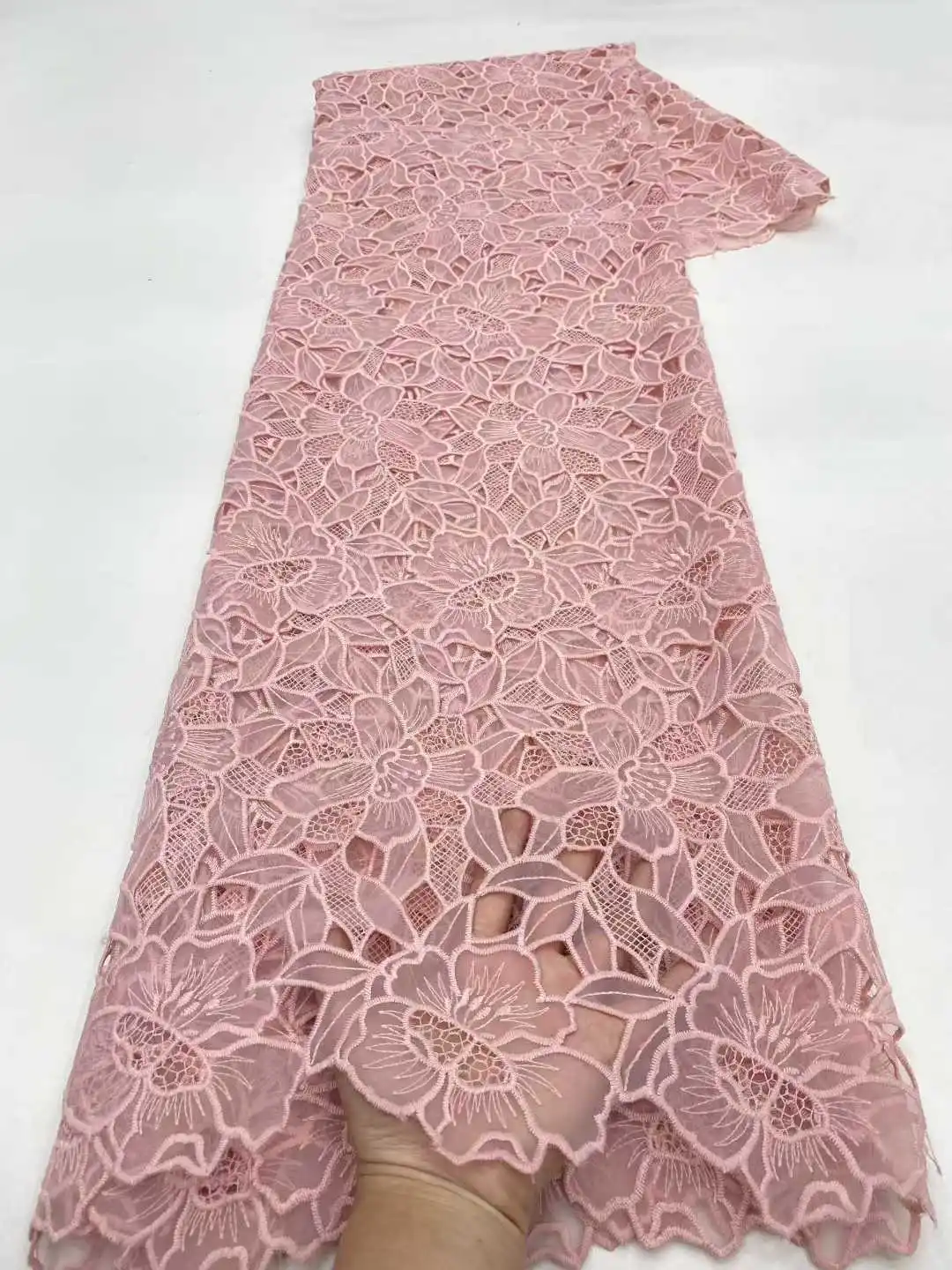 

Luxury African Lace Fabric 2026 High Quality Lace Fabrics For Nigerian Wedding French Tulle Lace Fabric