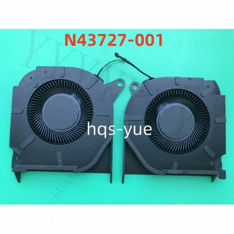 

Q+ Original for HP OMEN 9 slim 16-U 16t-u TPN-C171 COOLING FAN R+L DC12V N43727-001