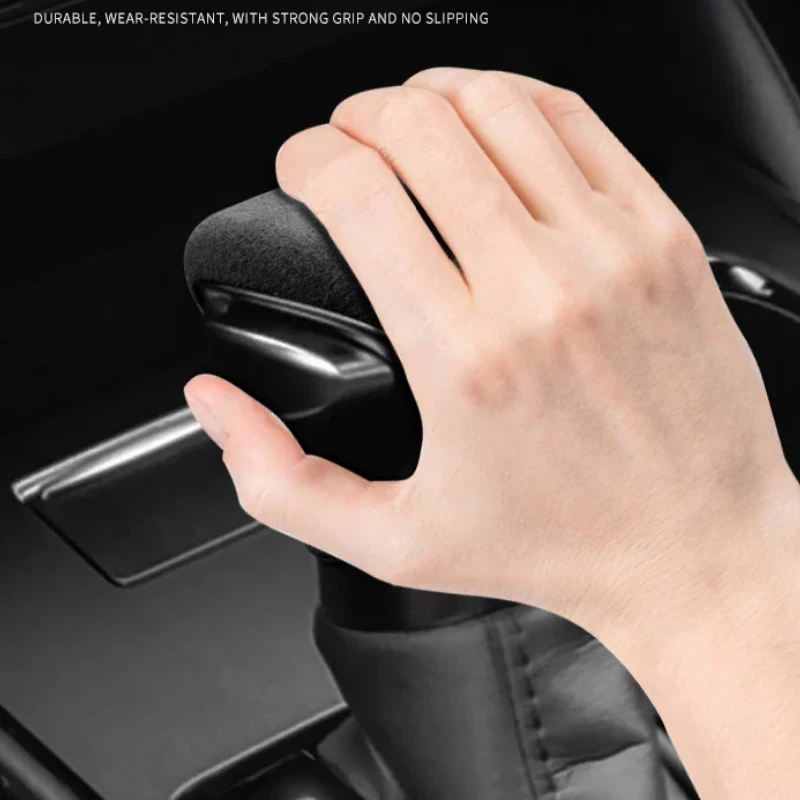 

Car ABS Suede Decoration Gear Head Cover For LEXUS ES RX NX GX LX UX LM 2018-Present Gear Lever Protect Shell Auto Accessory