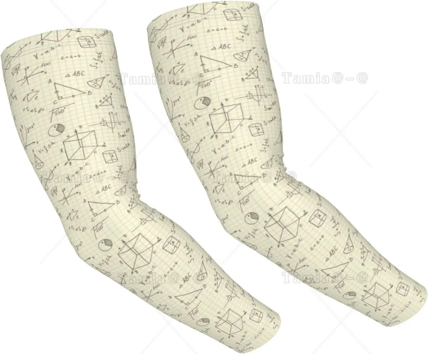 Cooling Arm Sleeves for Men Women Uv Protection Equation Math Formula Tattoo Sleeves To Cover Arms  Gardening Compression