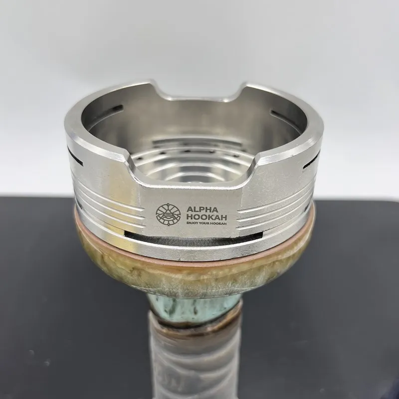 304 Stainless Steel Hookah Coal Holder Head Management Tobacco Heater Nargile Sheesha Narguile Smoking Accessories